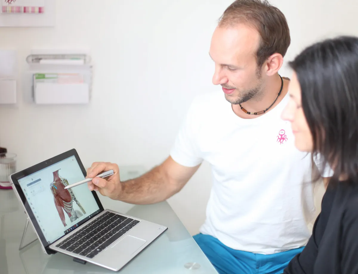 physiotherapiezentrum graz therapeut erklärt